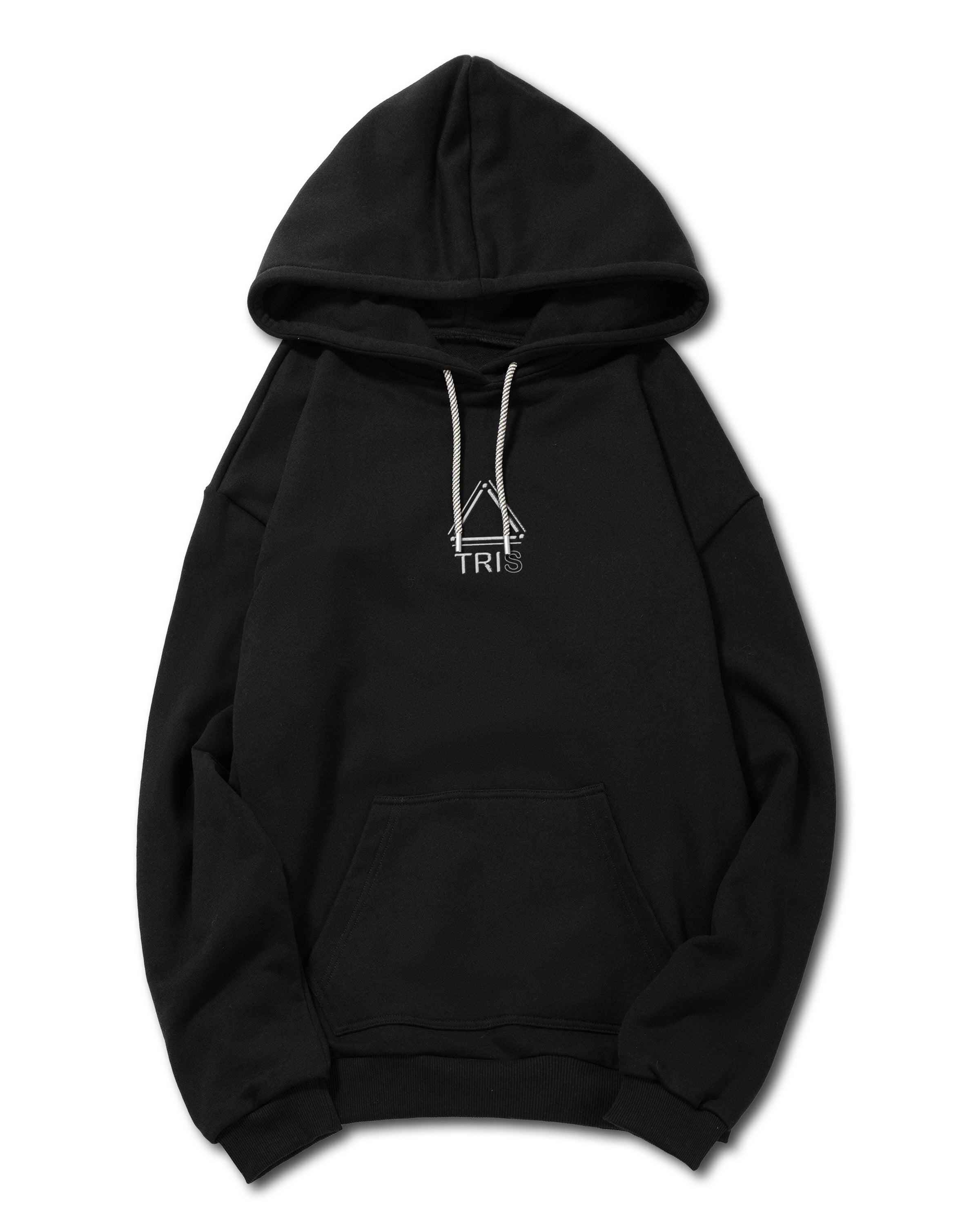 ENAKO HOODIE / BLACK – TRIS