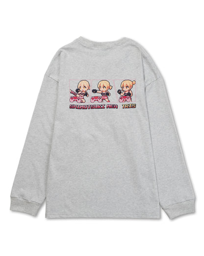 MEA SHIMOTUKI LONG TEE / GRAY