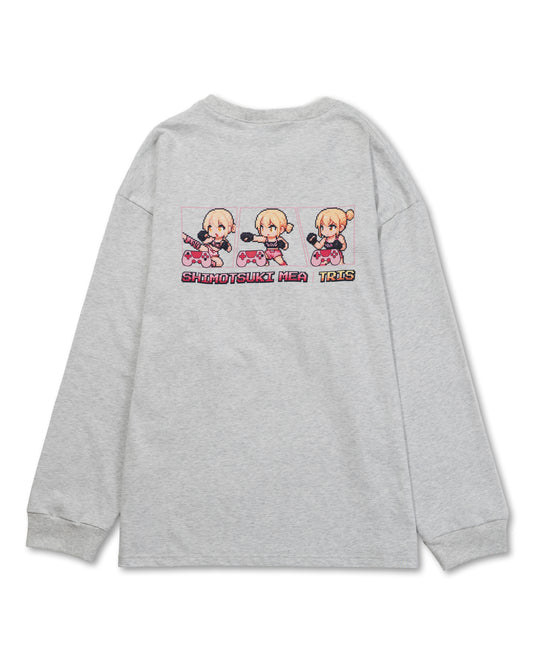 MEA SHIMOTUKI LONG TEE / GRAY