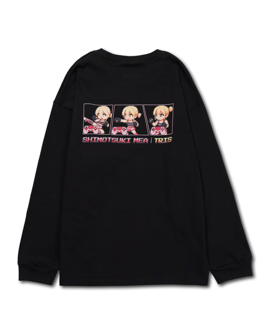 MEA SHIMOTUKI LONG TEE / BLACK
