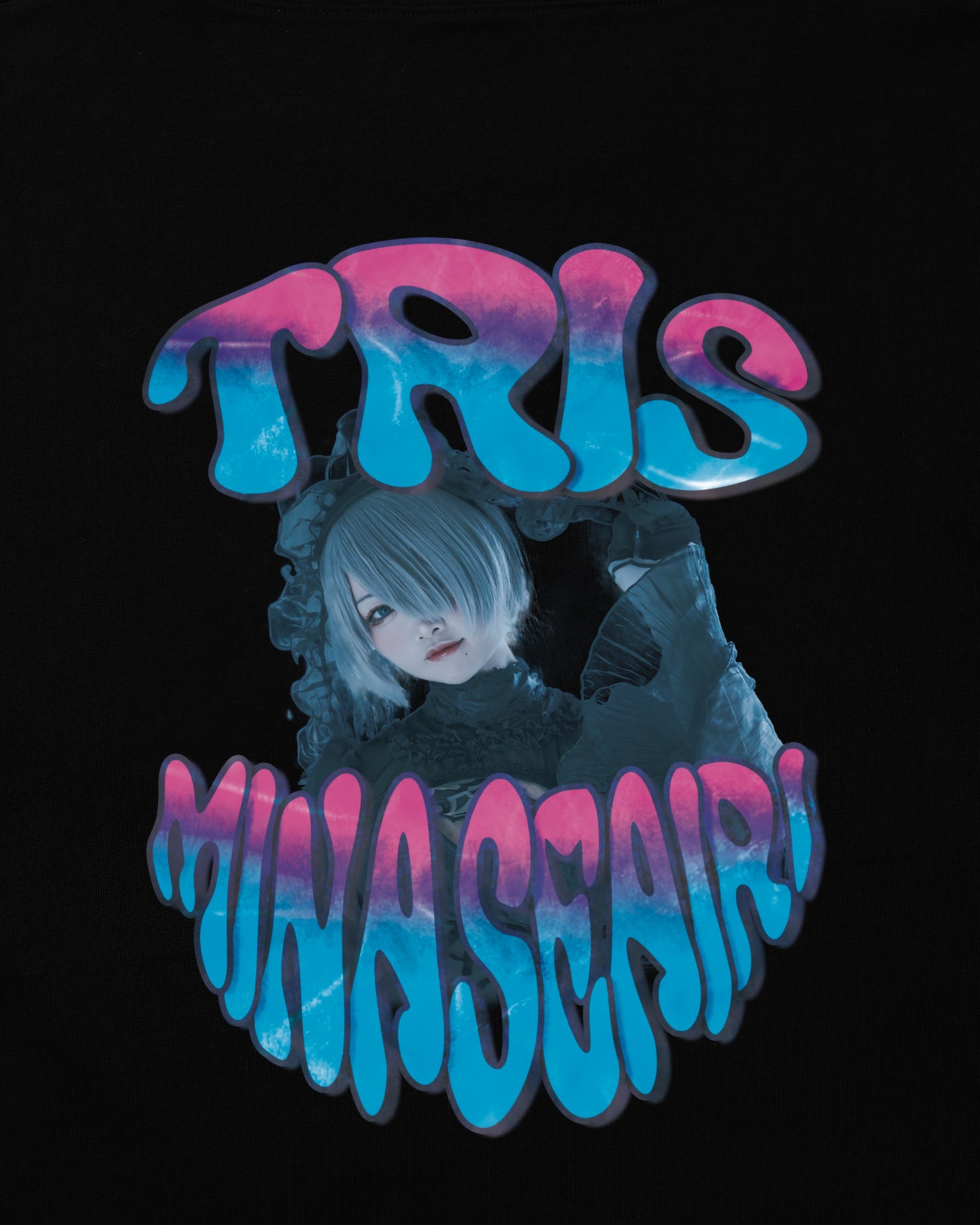 AIRI MINASE TEE / BLACK