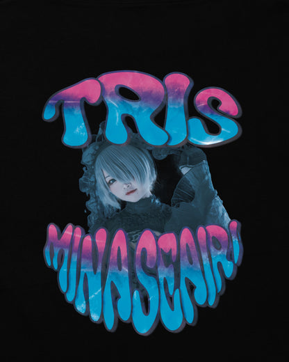 AIRI MINASE TEE / BLACK